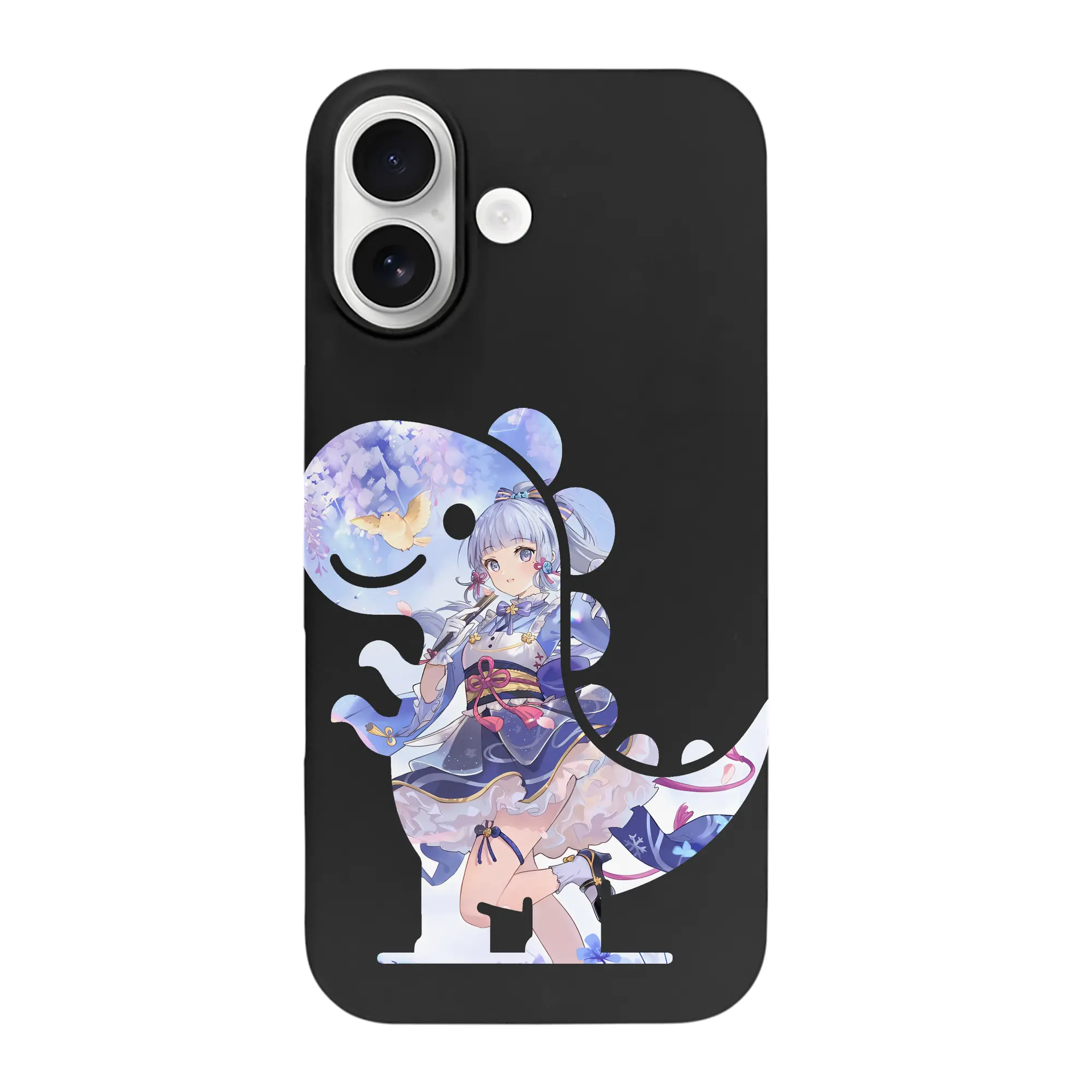 原 神 グッズ 神里綾華 - iPhone 17 シリーズ シリコンケース 薄型 耐衝撃 指紋防止 ソフトタッチカバー 精密フィット 傷防止 保護ケース iPhone 17/17 Air/17 Pro/17 Pro Max 対応